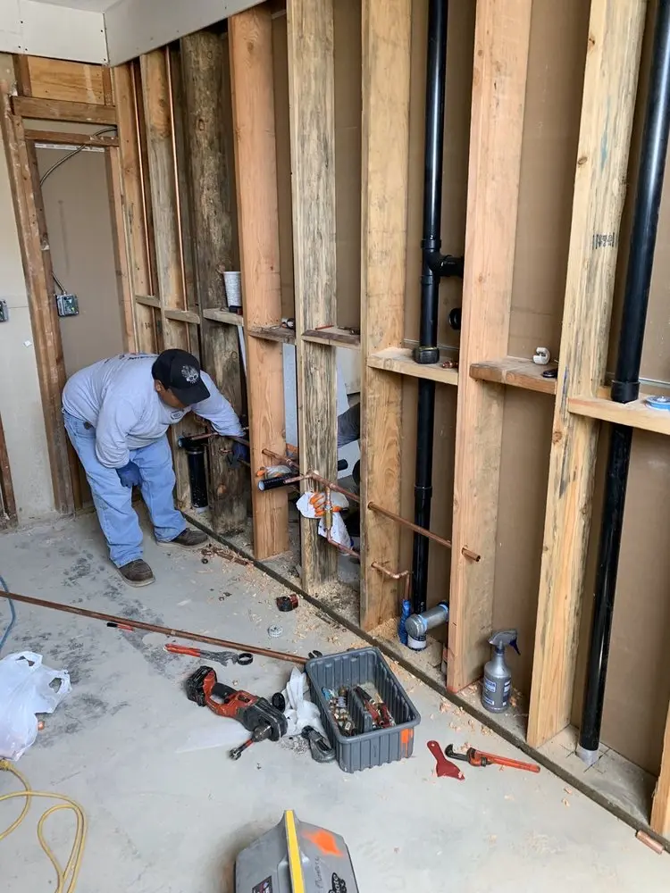 Commercial rough-in plumbing for Water Heater Replacement in Topanga Park
